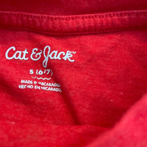 Boys Holiday Ls tee! Adorable dinosaur tee. 6/7 - Picture 3 of 3